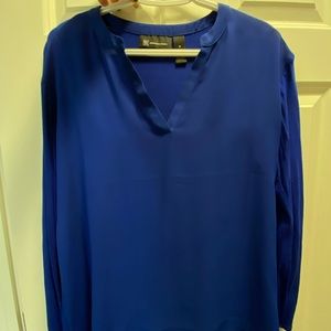 Blue Pull Over Blouse / Shirt